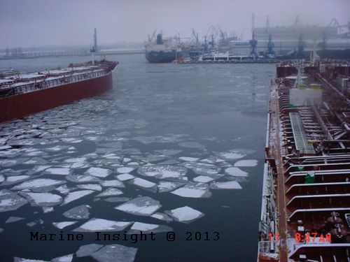 ship ice navigation