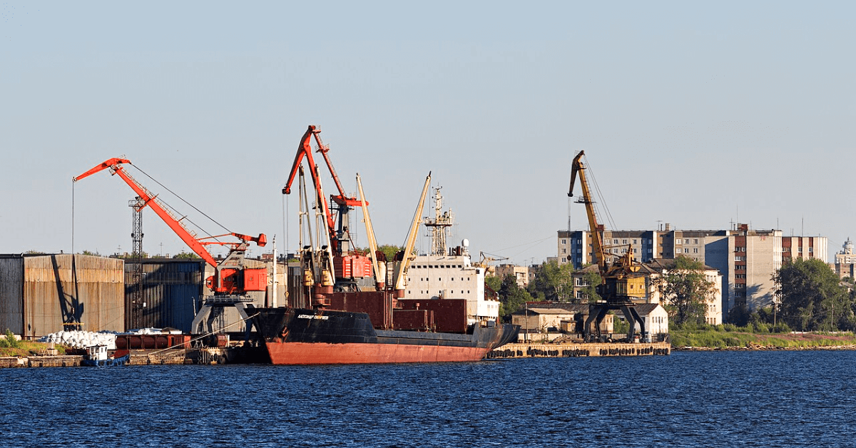 Arkhangelsk port