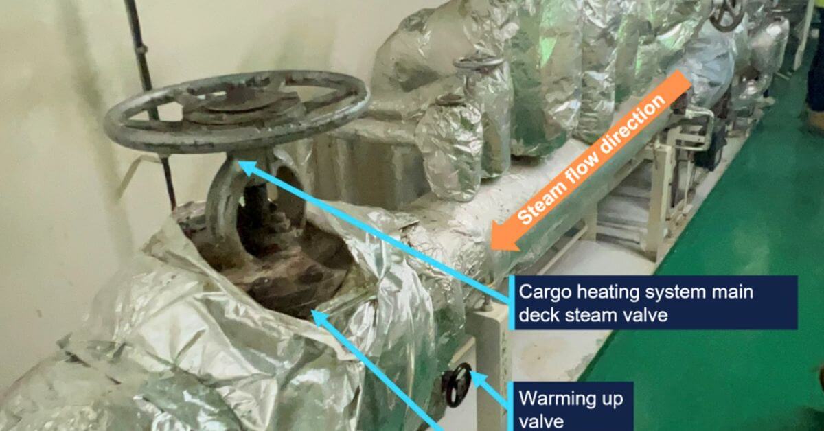 steam drain line