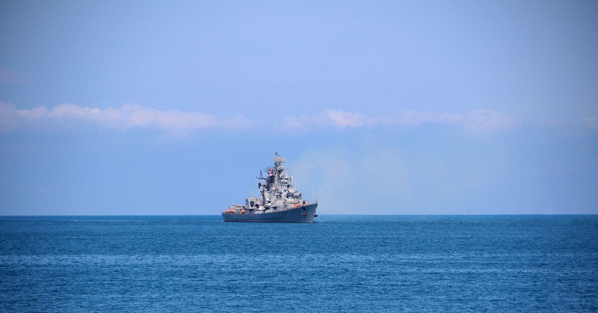 warship