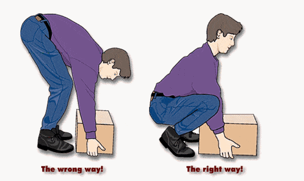Lifting Techniques: How to Lift Heavy Load and Avoid Back Injury On board Ship?