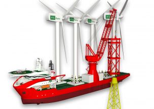 Wind Turbine Ship Design