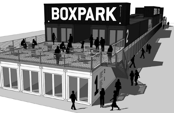 Boxpark, London: The First Shipping Container Mall in the World