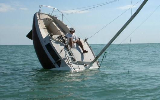 Resultado de imagem para sailboat sink