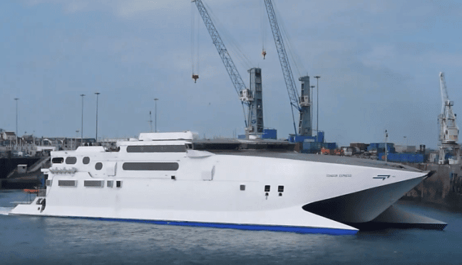 Condor Express – A Unique Super Fast Car Ferry