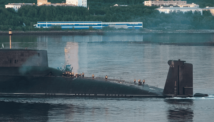 Typhoon class largest submarine