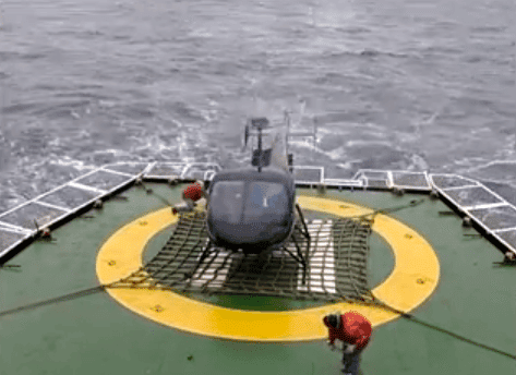 Video: Helicopter Almost Crashes On Ship, Lands Safely
