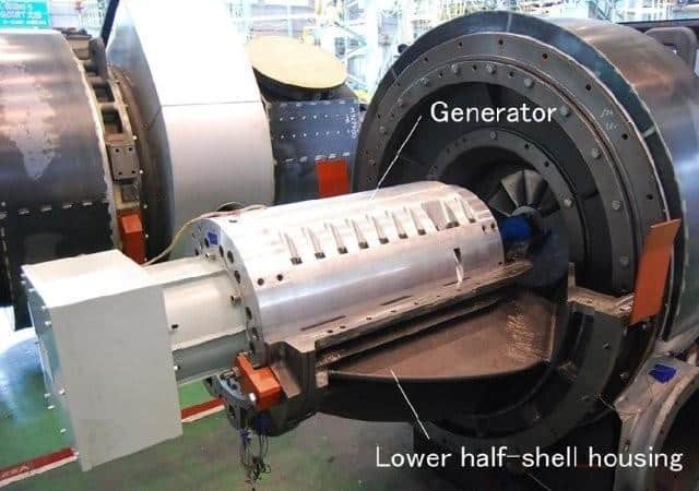 Hybrid Turbocharger for Marine Engine