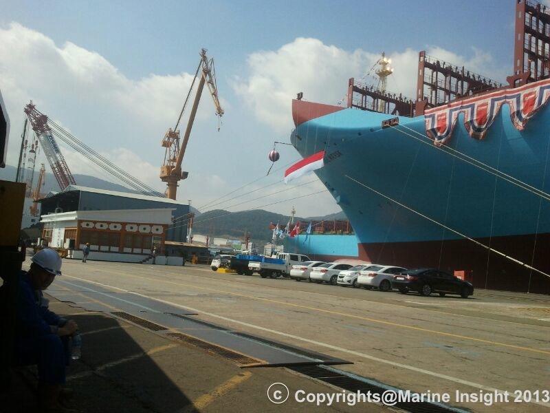 Triple E Vessel Marie Maersk 