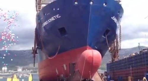 Video: Launching Ceremony of Biggest Heavy Lift Ship – Jumbo Kinetic