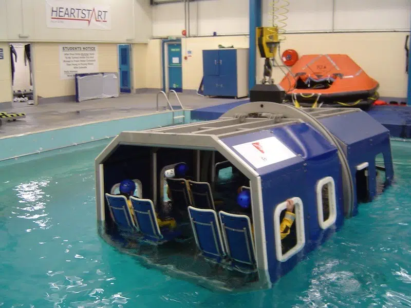 Helicopter Underwater Evacuation Training