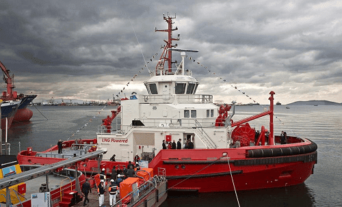 World’s First LNG-Powered Tugboat