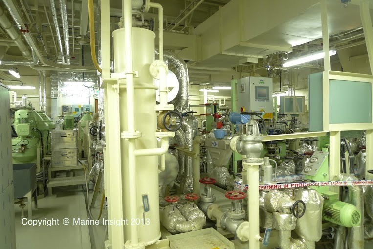 Engine Room Of Maersk Triple- E