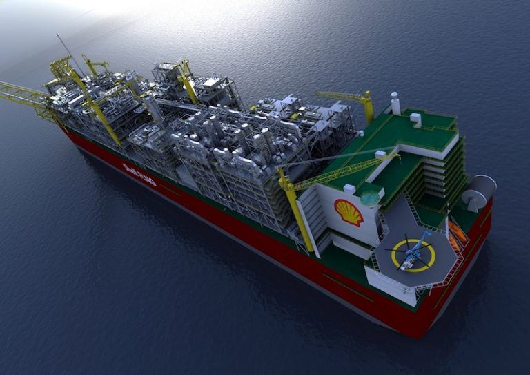 Shell Floats Hull for World’s Largest Floating Facility Prelude FLNG