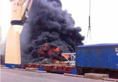 Hot Work Leads To Fire in the Ship’s Cargo Hold