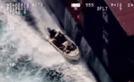 Watch: Somali Pirates Hijacking Merchant Vessel MS Taipan