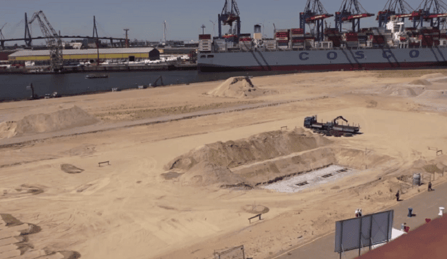 Video: Ground-Breaking Ceremony for The New Cruise Ship Terminal in Hamburg