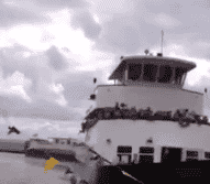 Watch: Ferry Full Of Kids Rams Into The Dock