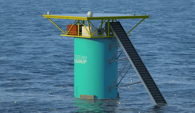 Video: Testing  3D Scale Model For The Ocean-Cleanup Project