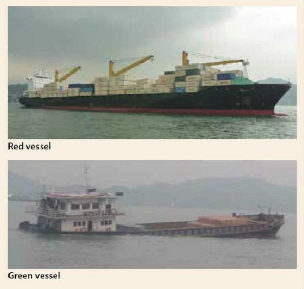 Real Life Accident: Collision of Two Vessels, One Sinks