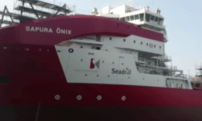 Video: Launching of Pipelaying Vessel Sapura Onix