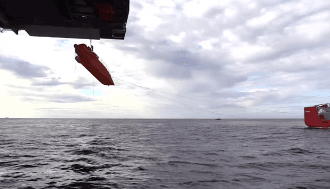 Watch: Cool Video Of Life Raft Drop Test at Oseberg Sor Offshore Oil Field