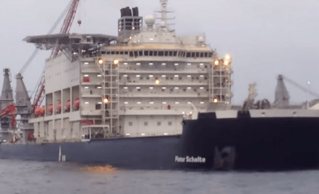 Video: Pieter Schelte – World’s Largest Offshore Vessel Undergoes Sea Trial