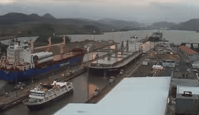 Watch: Amazing Time-lapse Videos of Ships Transiting The Panama Canal