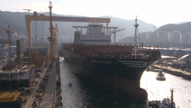 MSC To Launch The World’s Largest Container Ship – MSC Oscar With 19224 TEU Capacity