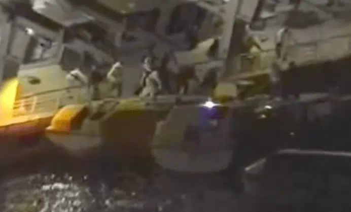 Watch: Footage Shows Costa Concordia Captain Preparing To Leave The Sinking Ship
