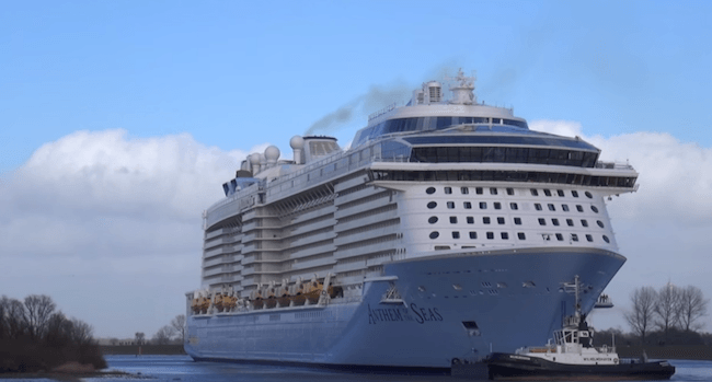 Royal Caribbean Takes Delivery Of World’s Most Advanced Cruise Ship- Anthem Of The Seas