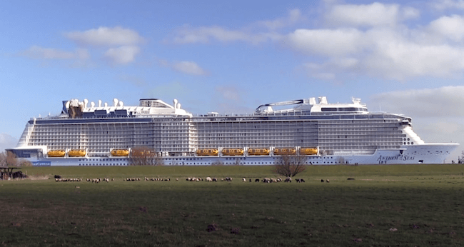 Watch: Royal Caribbean’s Anthem of the Seas Conveyance