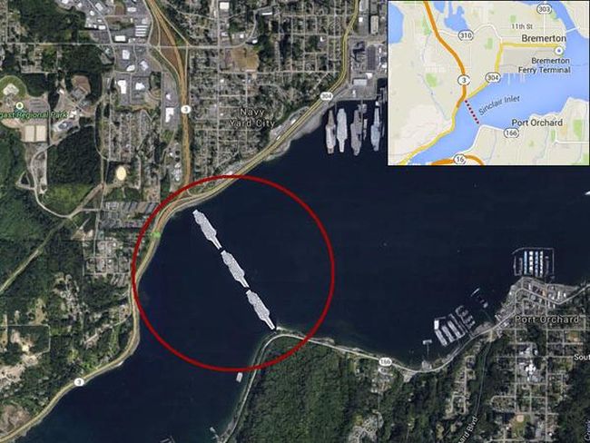 Seattle Area Could Use Old Navy Aircraft Carriers As A Bridge