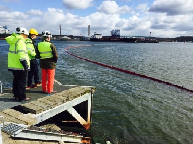 Port of Gothenburg Introduces New Robot To Contain Oil Spills
