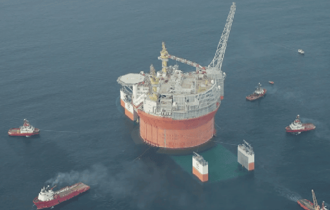 Video: Goliat FPSO Successfully Floated Off The Heavy Vessel Transport