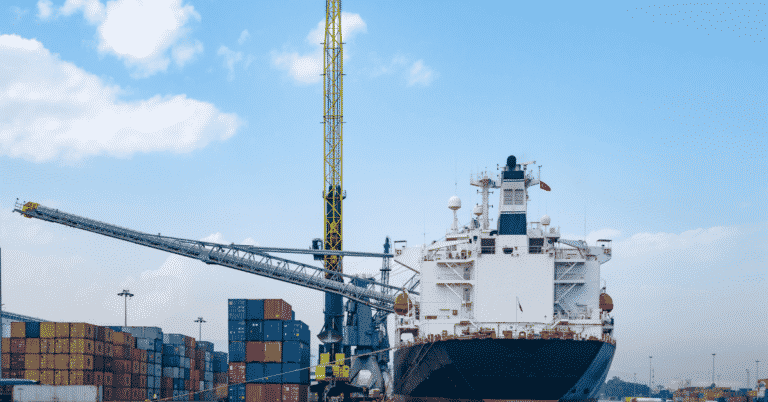 Real Life Accident: Ship’s Crane Fails While Discharging Units Of Wood Pulp
