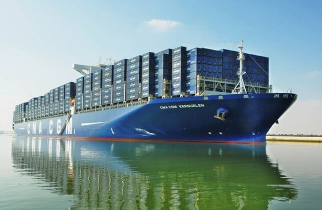 CMA CGM’s Largest Vessel Crosses The Suez Canal For The First Time
