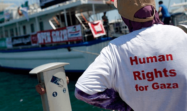 Israel Bars Foreign Activist Flotilla From Reaching Gaza