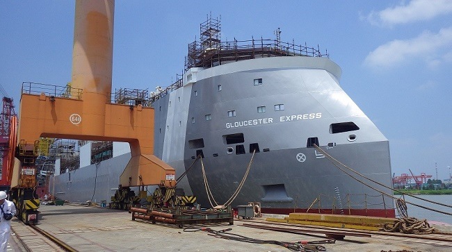 Revolutionary Livestock Carrier Gloucester Express Launched