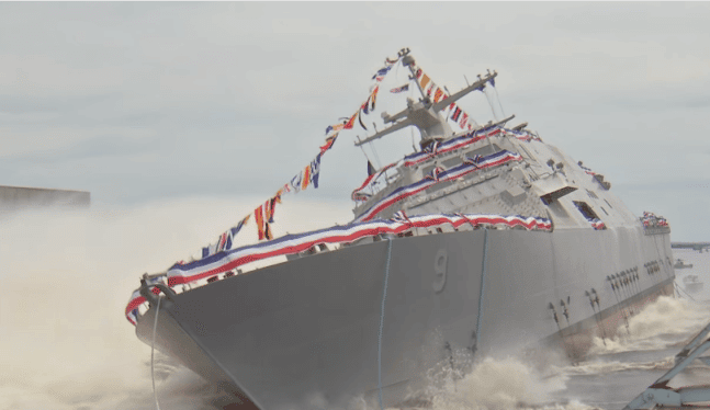 Video: Watch the Launching Of the Future Combat Ship USS Little Rock