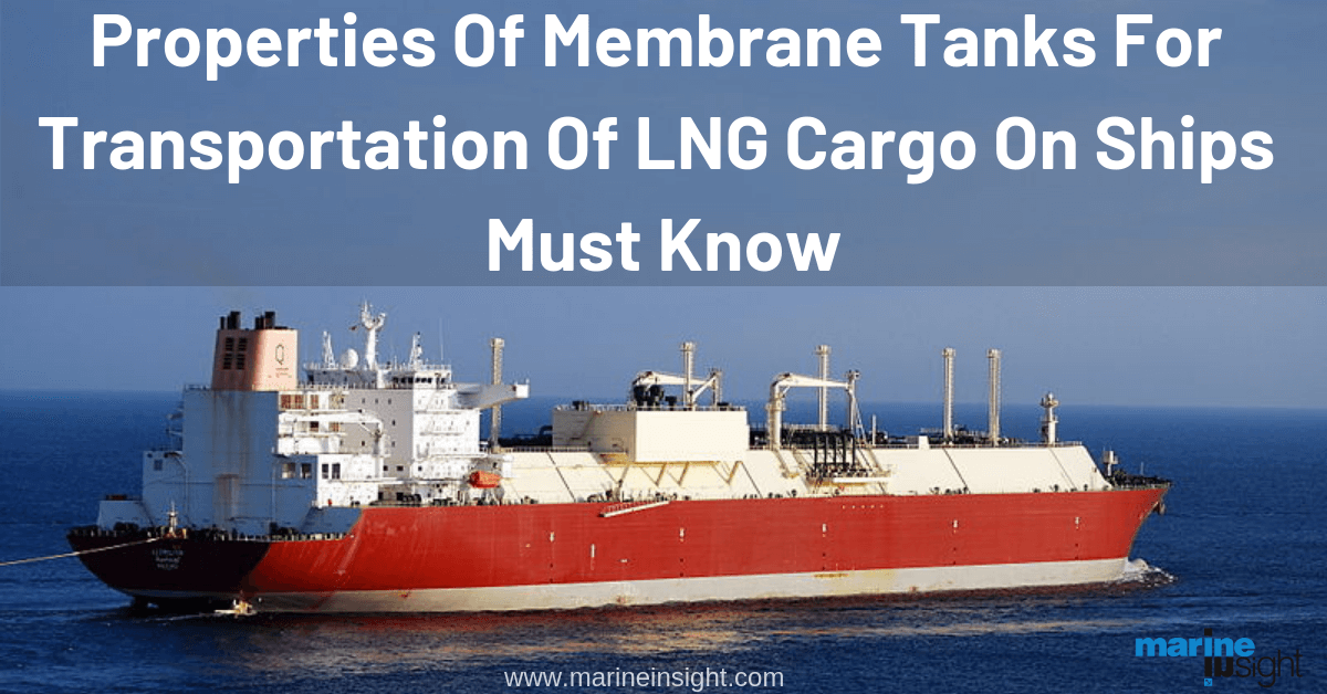 Properties Of Membrane Tanks For Transportation Of LNG Cargo On Ships