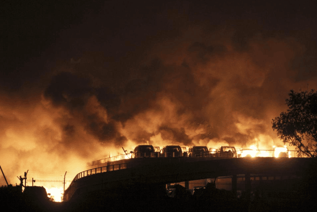 Video: Huge Blasts At Chinese Port Kill 44, Firefighters Missing