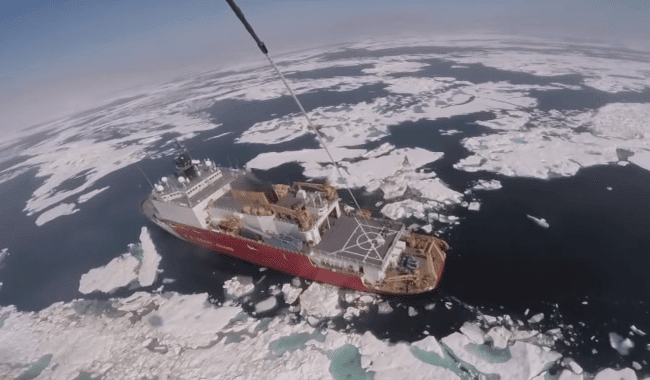 Video: Coast Guard Cutter Healy Visits The Arctic