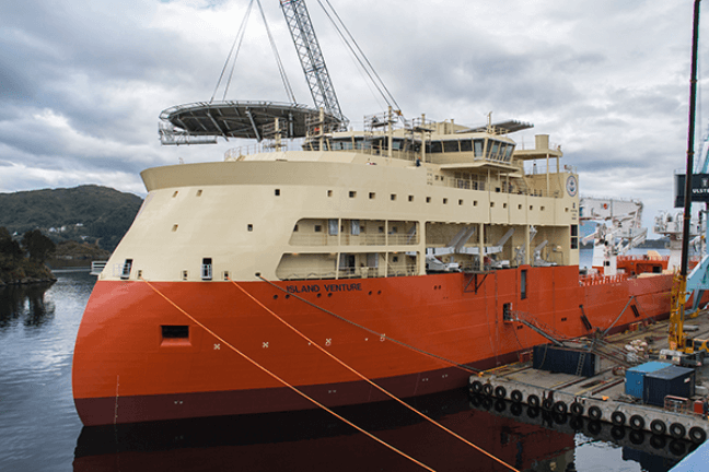 Watch: Ulstein Launches Its Largest Offshore Vessel