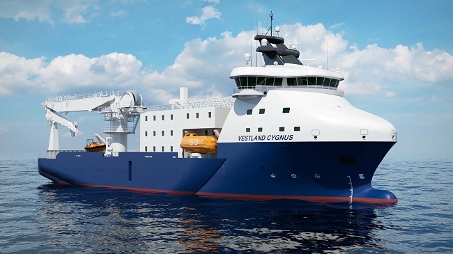 ‘Vestland Cygnus’, a Platform Supply Vessel (PSV) is to be converted to serve as an offshore wind farm service vessel - Credits: wartsila.com