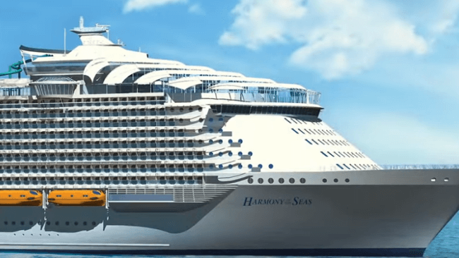 Video: A Sneak Peek of World’s Largest Cruise Ship – Harmony of the Seas
