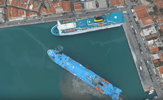 Watch: Awesome Drone Video Of Mediterranean Mooring Done In Style