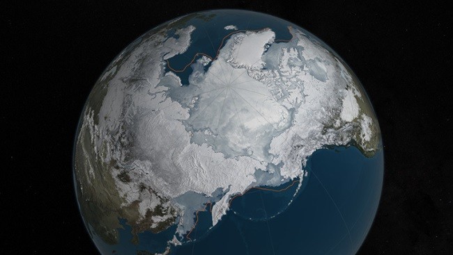 NASA: 2016 Arctic Sea Ice Wintertime Extent Hits Another Record Low (Video)