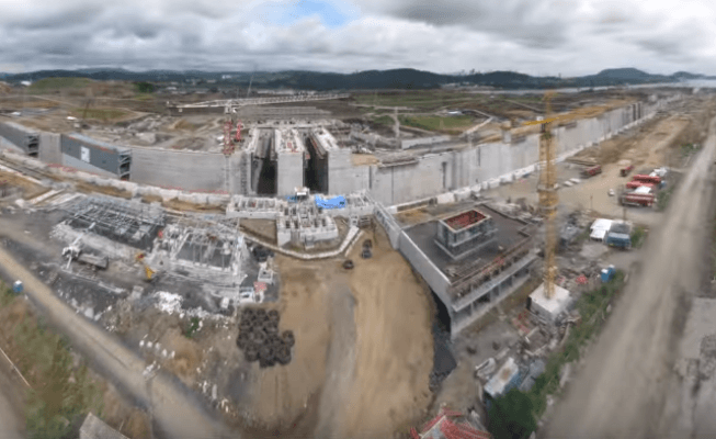 Watch: Entire Panama Canal Expansion Construction – 5 Years in 3 Minutes