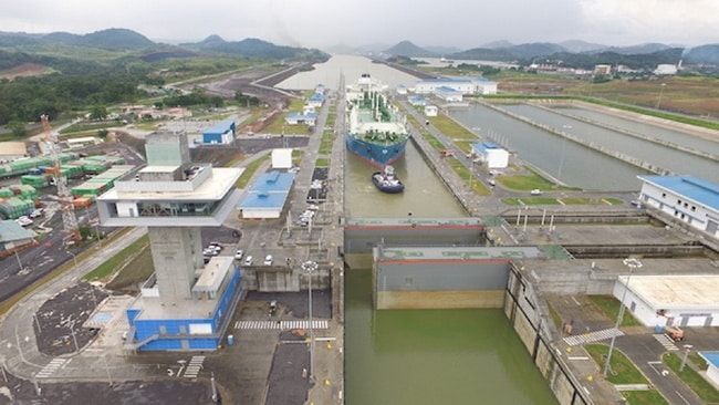 First-Ever LNG Vessel Transits the Expanded Panama Canal